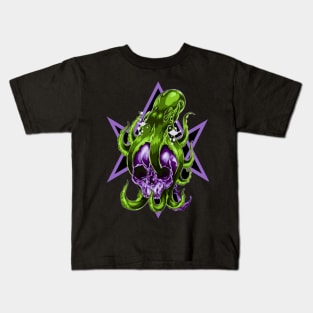 Octopus of the Galaxy Kids T-Shirt